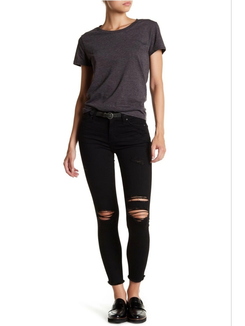 Joe's Black Distressed Women's Jeans, Size 29